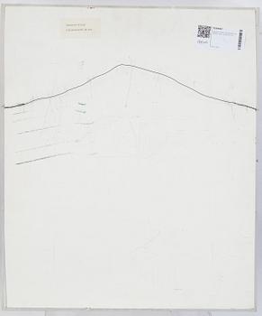 Ingegerd Möller, mixed media and collage in plexi. Signed.