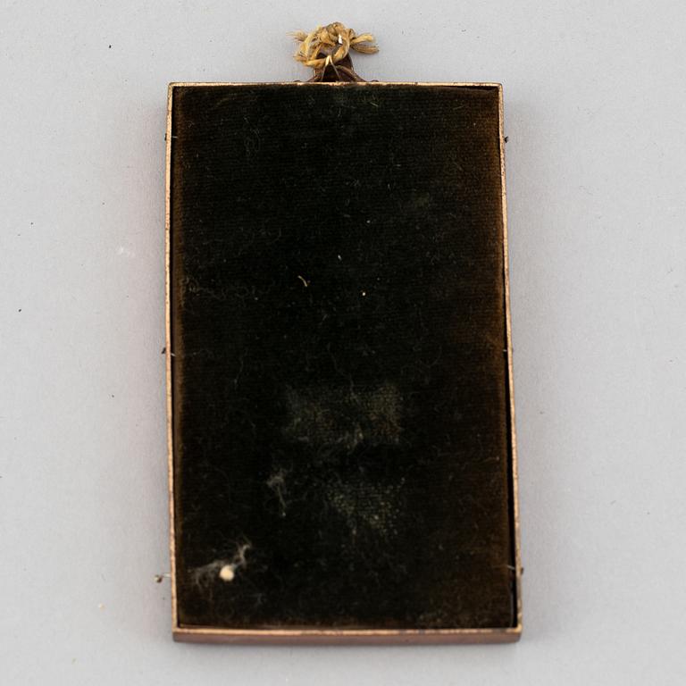Three miniatures, 18th, 19th and 19th/20th Century.