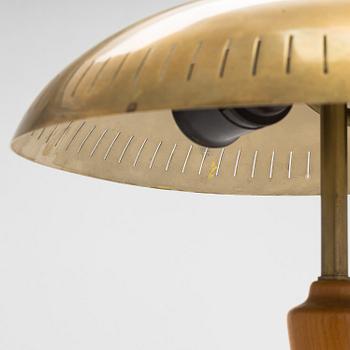 Harald Notini, bordslampa, modell 15398, Arvid Böhlmarks Lampfabrik, 1940-tal.