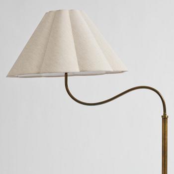 Swedish Modern, a floor lamp, 1940s.