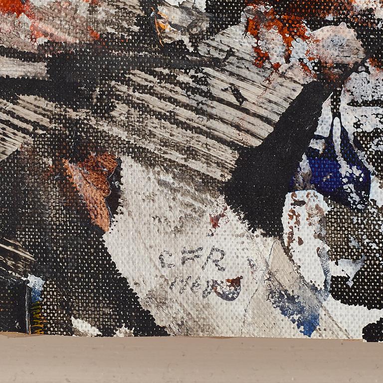 Carl Fredrik Reuterswärd, olja på duk, signerad och daterad 1960.