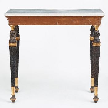 KONSOLBORD, Stockholmsarbete 1800-talets början, Sengustavianskt.