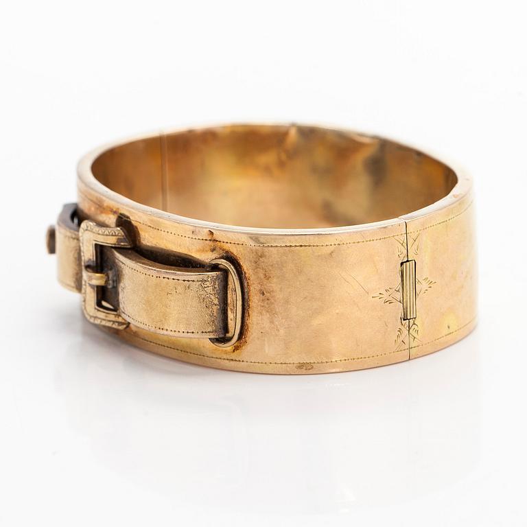 Armring, 14K (56) guld, St Petersburg.