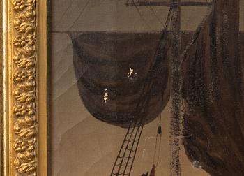 Moonlight over Kronborg Castle, Helsingør.