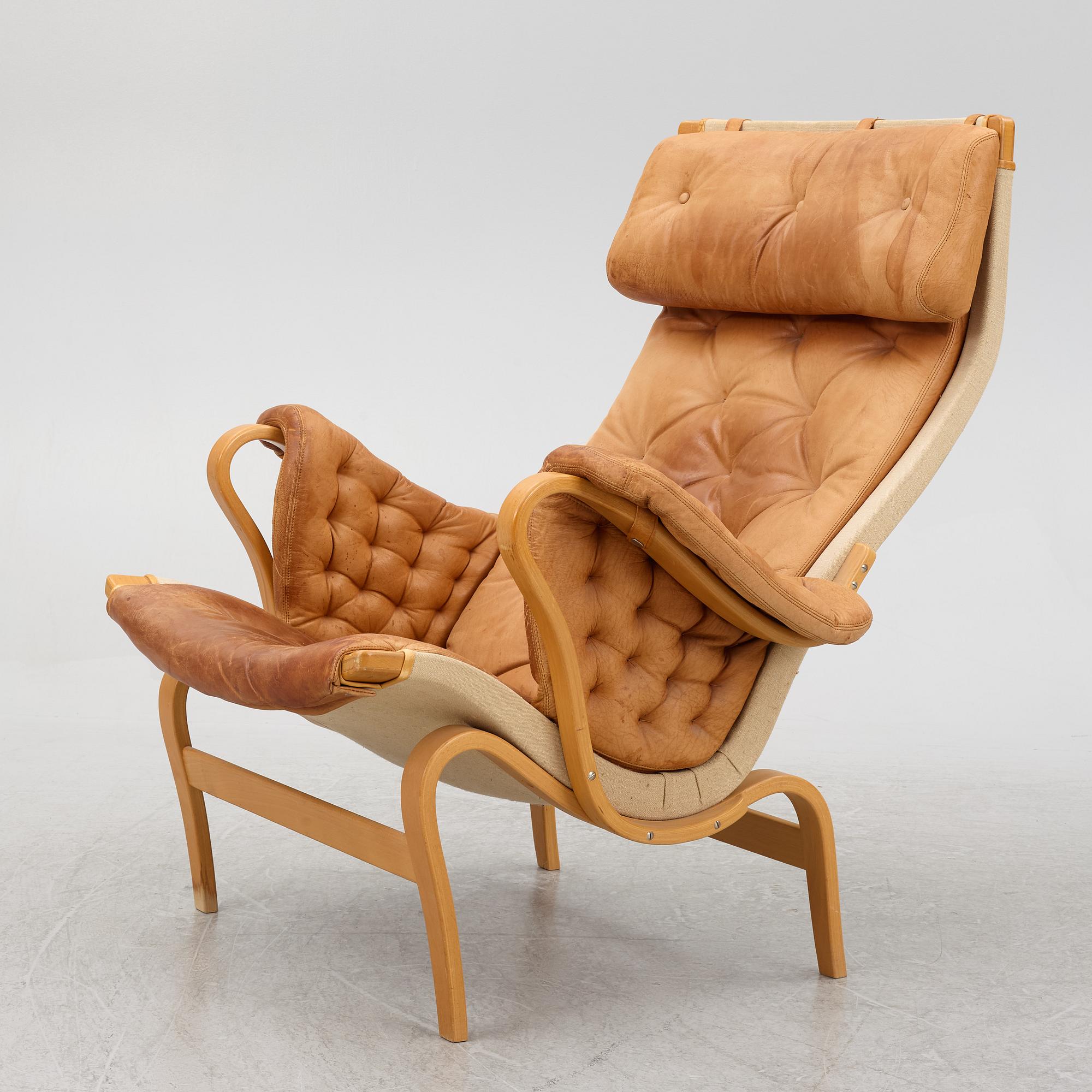 Bruno Mathsson, fåtölj, "Pernilla", Dux.