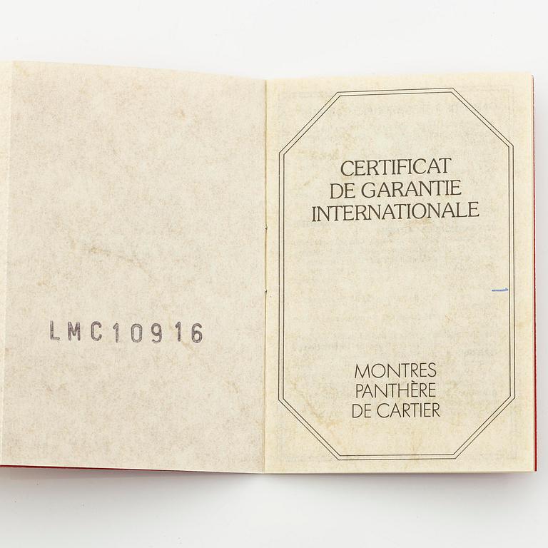 Cartier, Panthère, ca 1987.