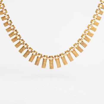 Kaulakoru, 14K kultaa. Westerback, Helsinki 1968.