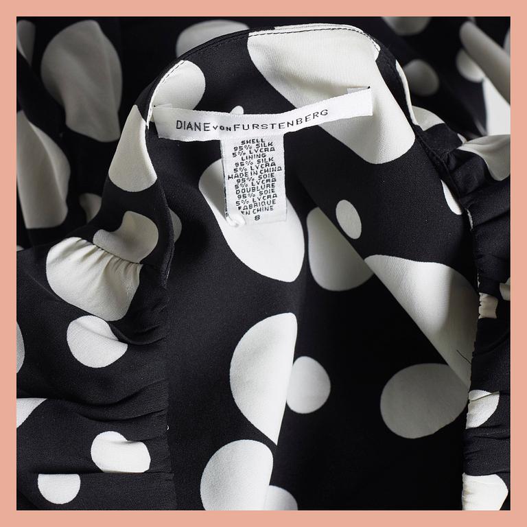 KLÄNNING, Diane von Furstenberg, storlek 8.