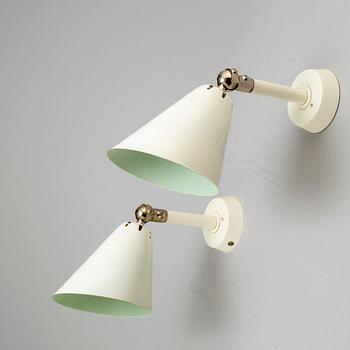 A pair of Asea wall lamps.