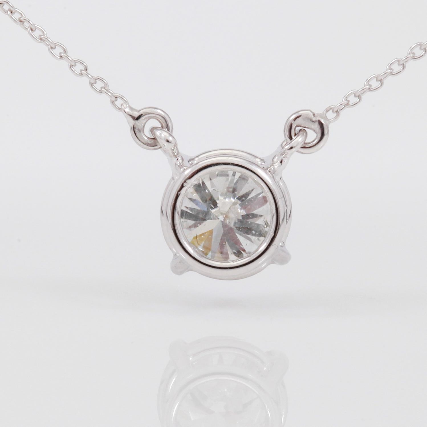 COLLIER, briljantslipad diamant 0.70 ct.