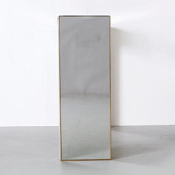 A late 20th century mirror and console table by Deknudt, Belgium.