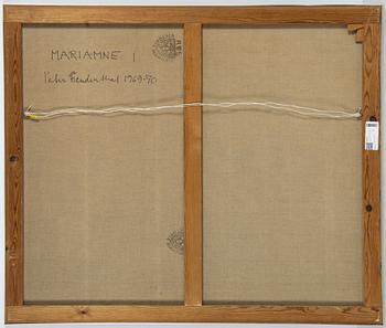 Peter Freudenthal, canvas, signed and dated 1969-70 on verso.