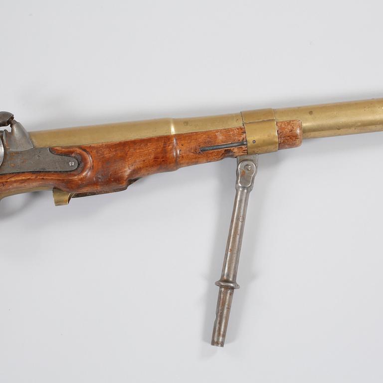 MUSKEDUNDER, svenskt, för flottan, 1700-tal.