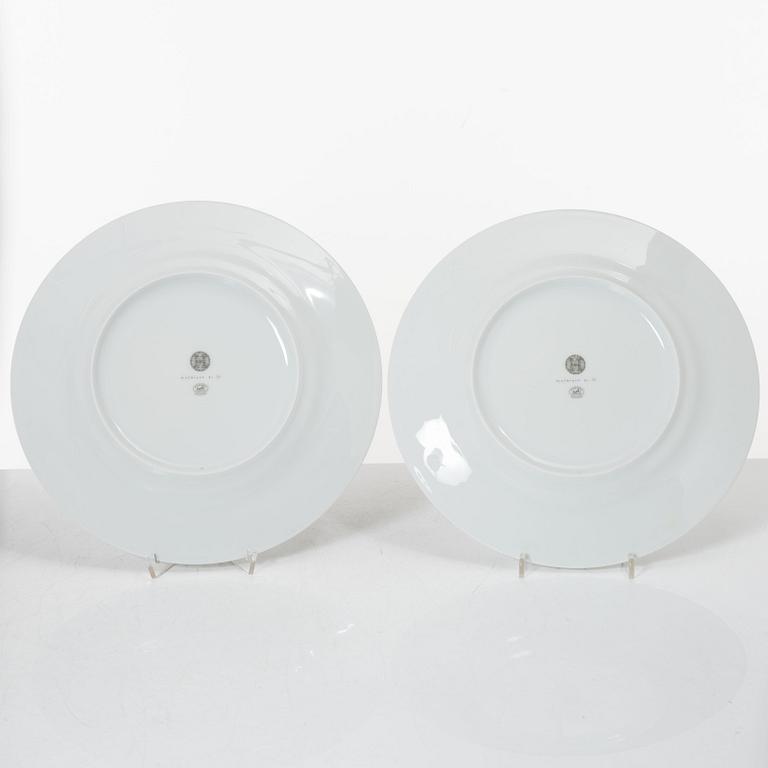 Hermès, plates, 4 pcs, "Mosaique au 24".