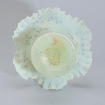 BORDSUPPSATS, glas, omkring 1900.