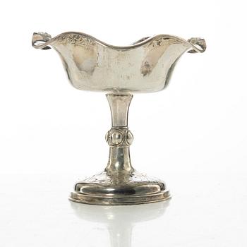Gustav Dahlgren, skål på fot, silver, Malmö 1862.
