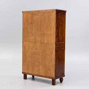 Carl Malmsten, a mahogany veneered cabinet, designed 1941.