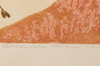 Reidar Särestöniemi, Reindeer and ptarmigan.