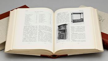 BÖCKER, 3 vol, "Svenskt möbellexikon", Malmö, 1960-tal.