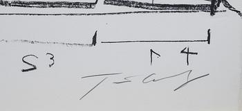 JEAN TINGUELY, litografi, signerad och numrerad 163/300.