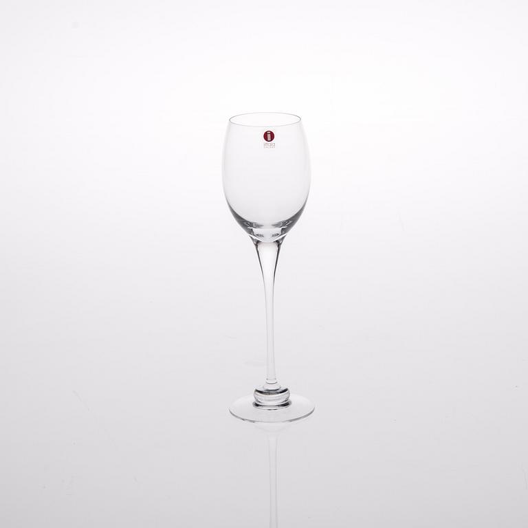 GLASSERVIS, 22 st, "Aurora", Heikki Orvola, Iittala, 1900-talets slut.