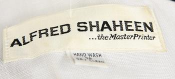 KLÄNNING, märkt Alfred Shaheen, 1900-tal.