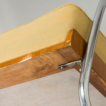 Pauli Blomstedt, a pair of 1930s armchairs and table for Merivaara Ltd.