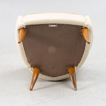 Kerstin Hörlin-Holmquist, armchair, "Little Adam" from the series "Paradiset", Triva, Nordiska Kompaniet, mid-20th century.