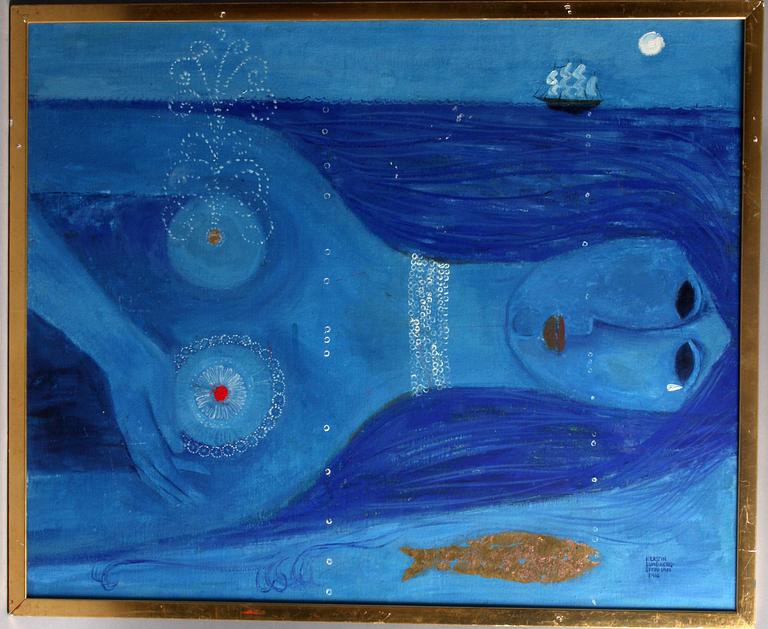 KERSTIN LUNDBERG-STENMAN, sign o dat 1968.