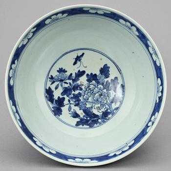 BÅLSKÅL, porslin, Kina, 1800-tal.