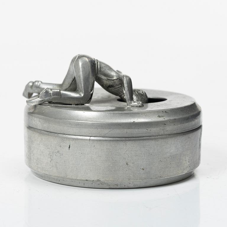 An 'Originell' box for cufflinks, Widerholm & Dahlberg, Eskilstuna, 1930's/40's.