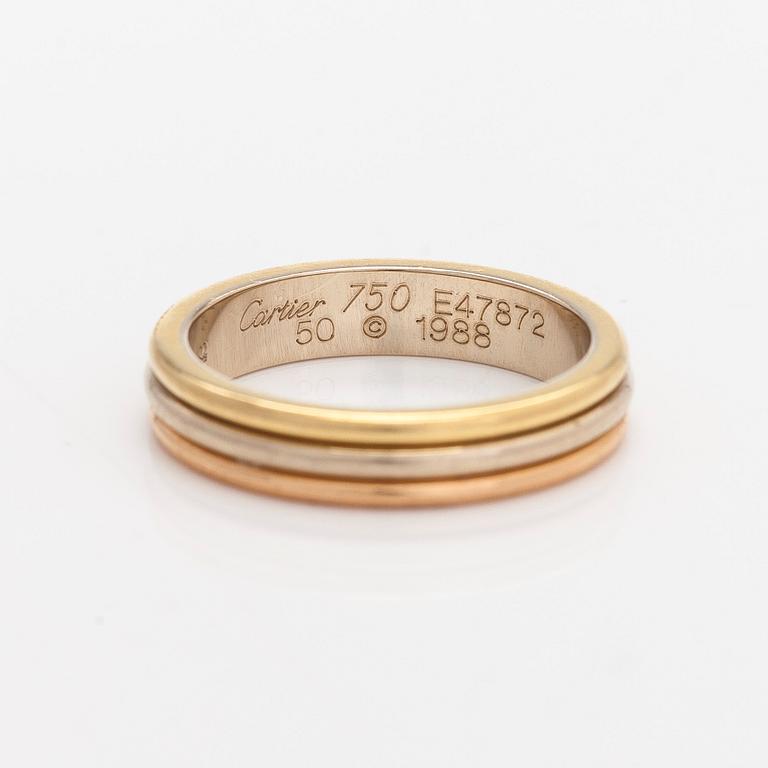 Cartier, ring, "Vendôme", 18K trefärgsguld.