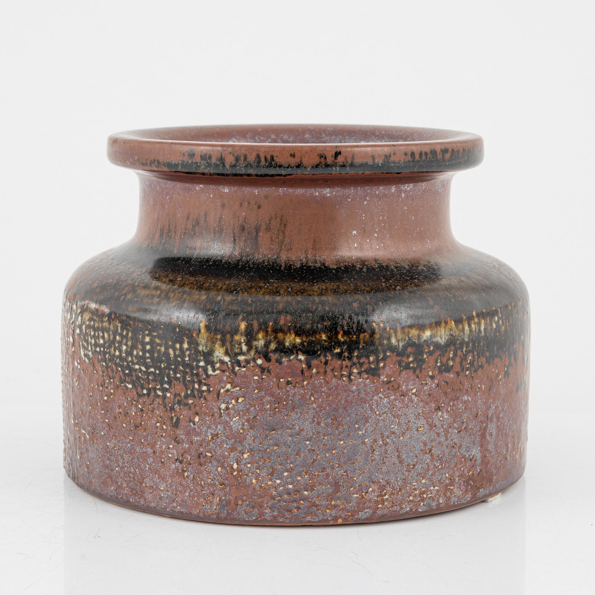 Stig Lindberg, a vase, Gustavsbergs studio.