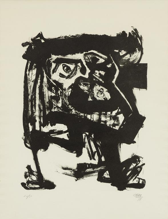 Antonio Saura, Utan titel.