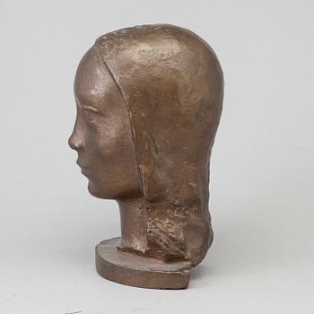 GUNNAR ELFGREN, sculpture, bronze, signed.