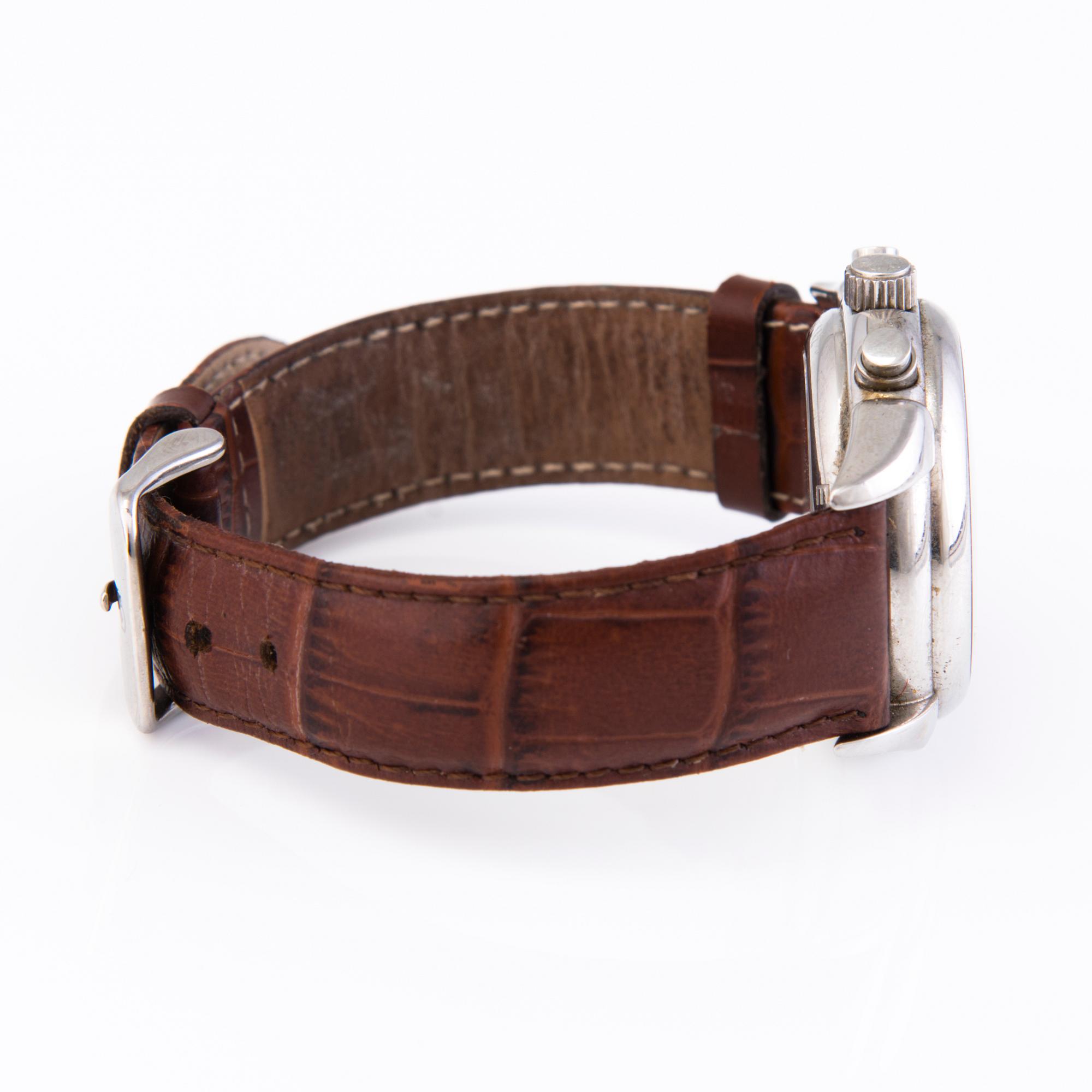 ETERNA Eterna-Matic, Chronometer Chronograph, rannekello 45 mm.