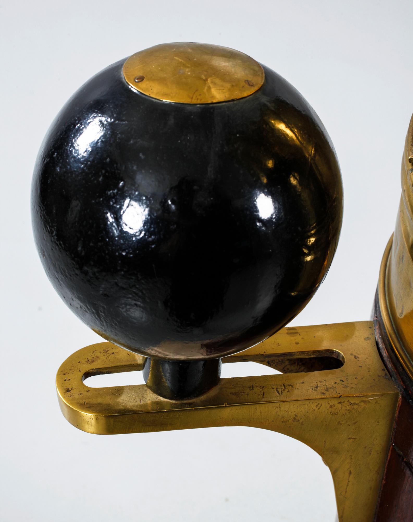 A binnacle, around the turn of the century 1900.