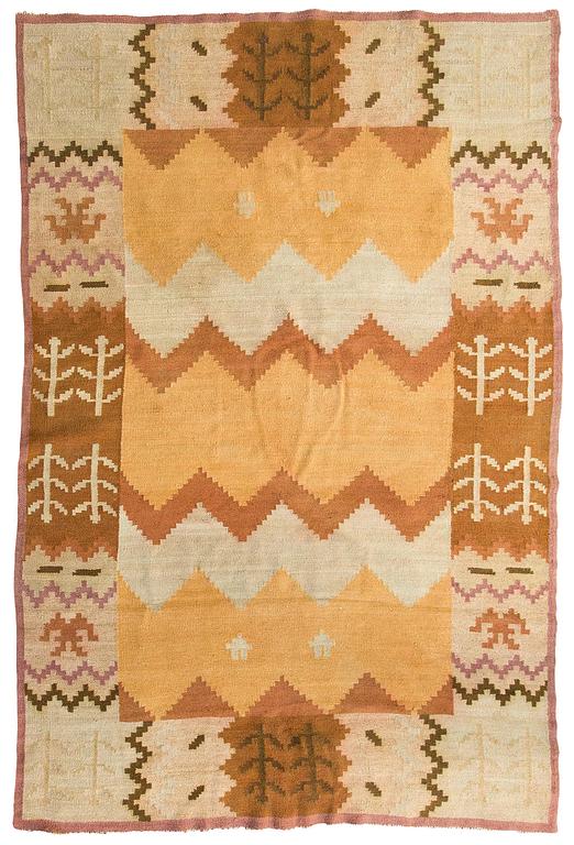 Karvalankamatto, 1930-luku. Noin 204 x 307 cm.