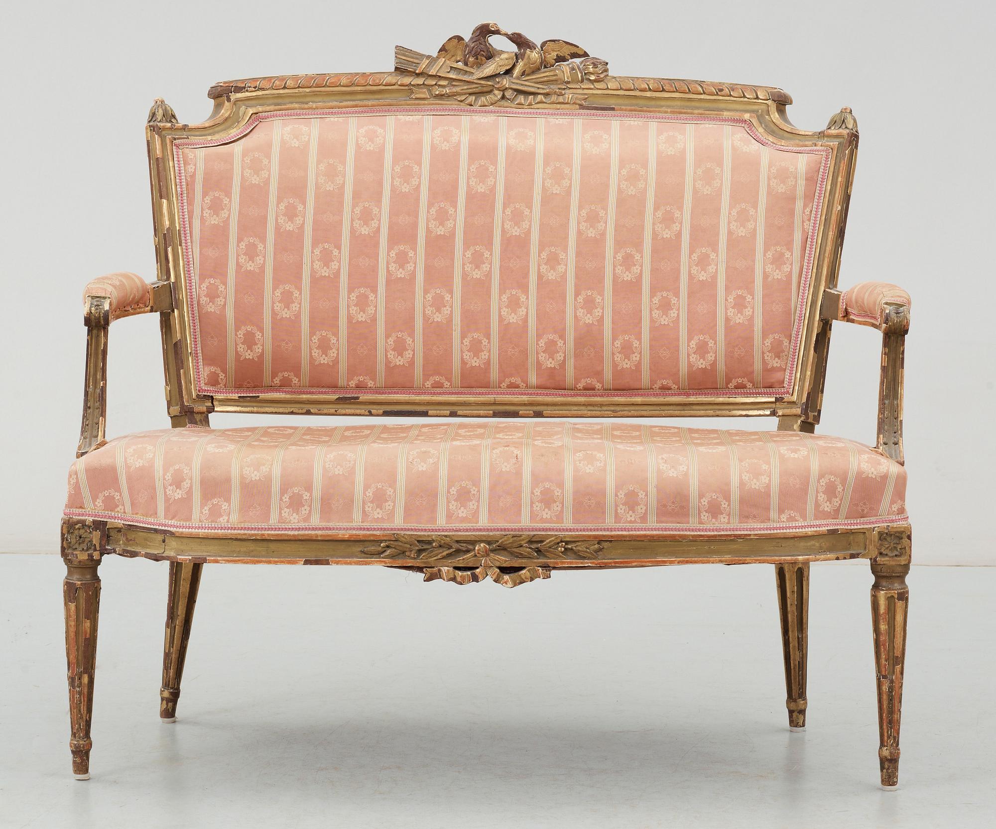 SOFFA, Louis XVI-stil, tidigt 1900-tal.