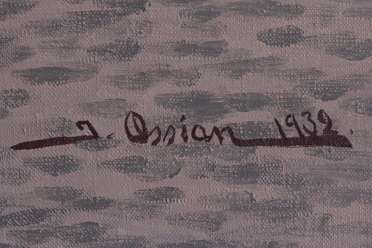 Johan Ossian-Andersson, Fiskebåtar.