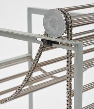 Paolo Pallucco, & Mireille Rivier, fåtölj, "Barba D'Argento", Pallucco, Italien, efter 1986.