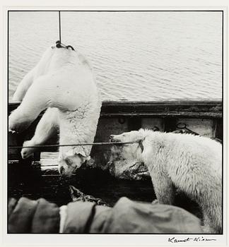 Lennart Nilsson,  "Isbjörnsjakt vid Hvitøya (Vitön), Svalbard, Norge 1947".