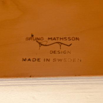 Bruno Mathsson, a pine and beech shelf, Firma Karl Mathsson, Värnamo, Sweden 1966.