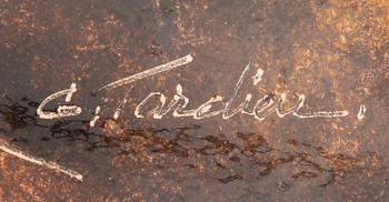Georges Tardieu, coffee table, signed Vallauris, France 1960s.