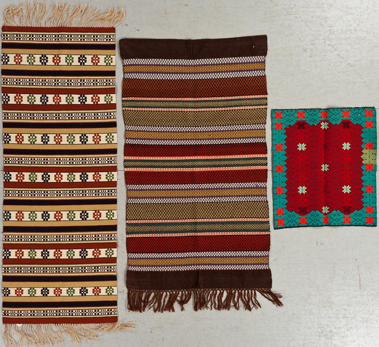 JULBONADER, allmogestil, 6 st, Skåne. 1900-talets mitt.