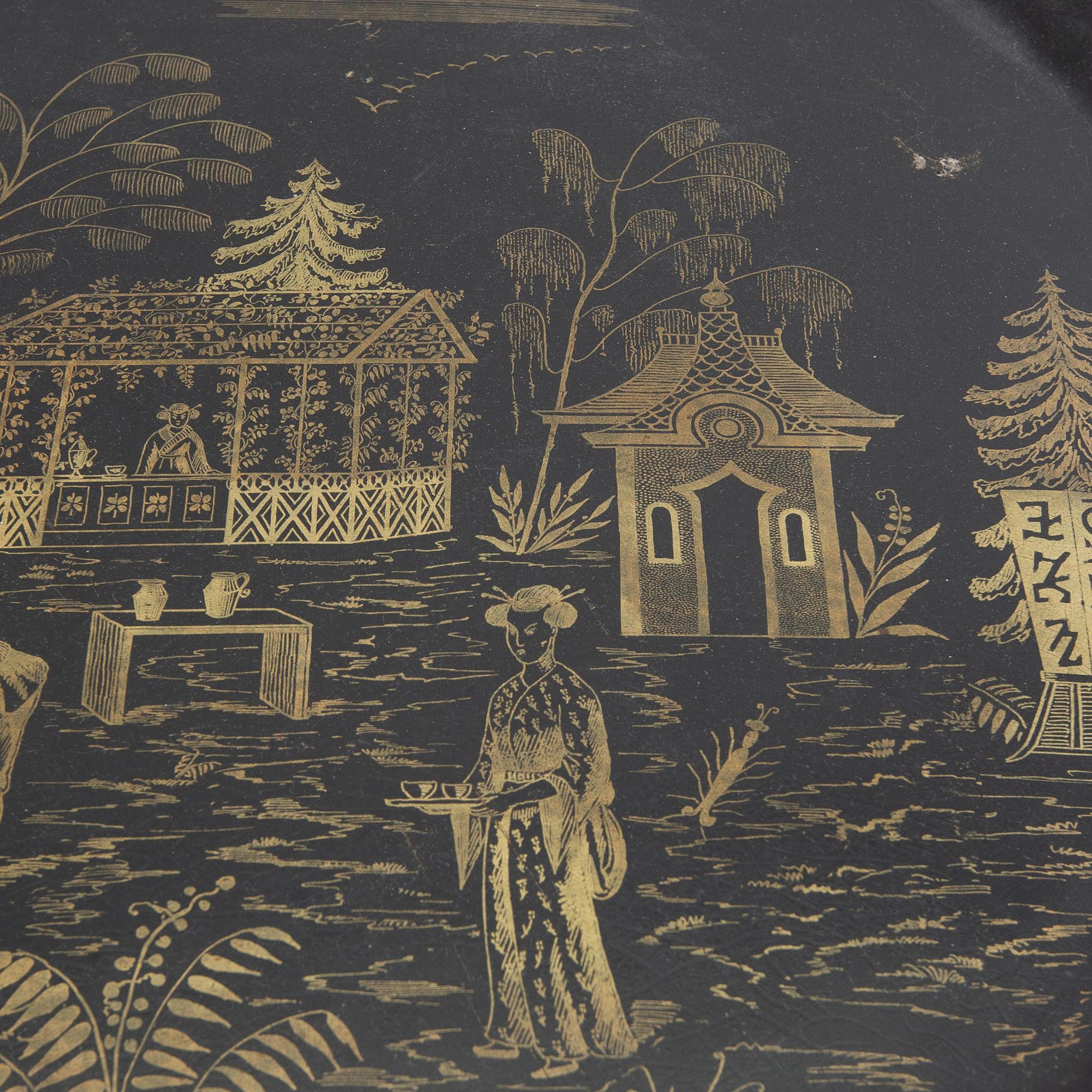 Tray, first half of the 20th century.