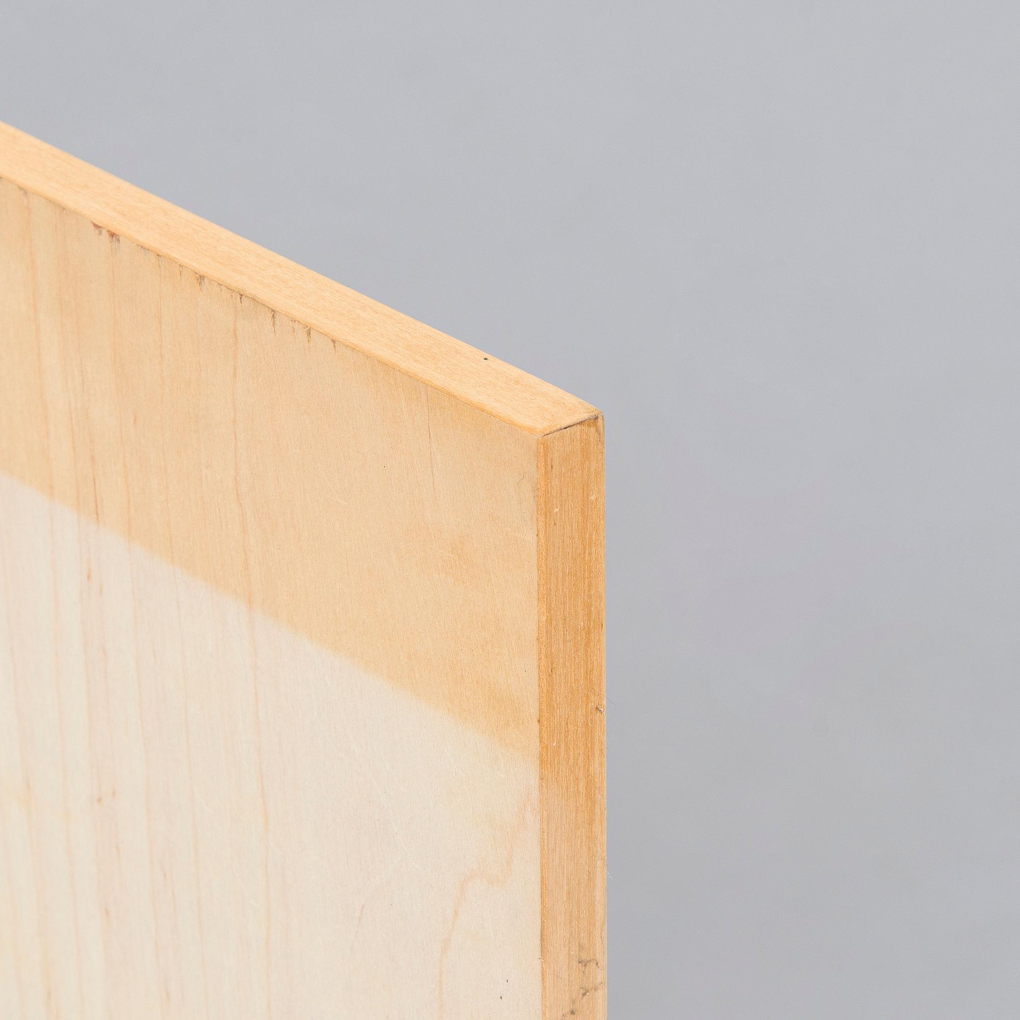 Tapio Wirkkala, experiment with rhythm plywood, manufacturer Soinne & Kni, 1950s.