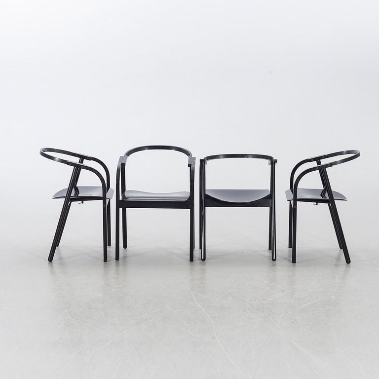 Four CHAIRS, second half of the 20th century.