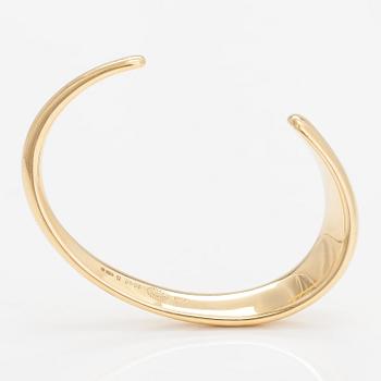 Georg Jensen, Rannekoru "Curve", 18K kultaa, malli 1640.