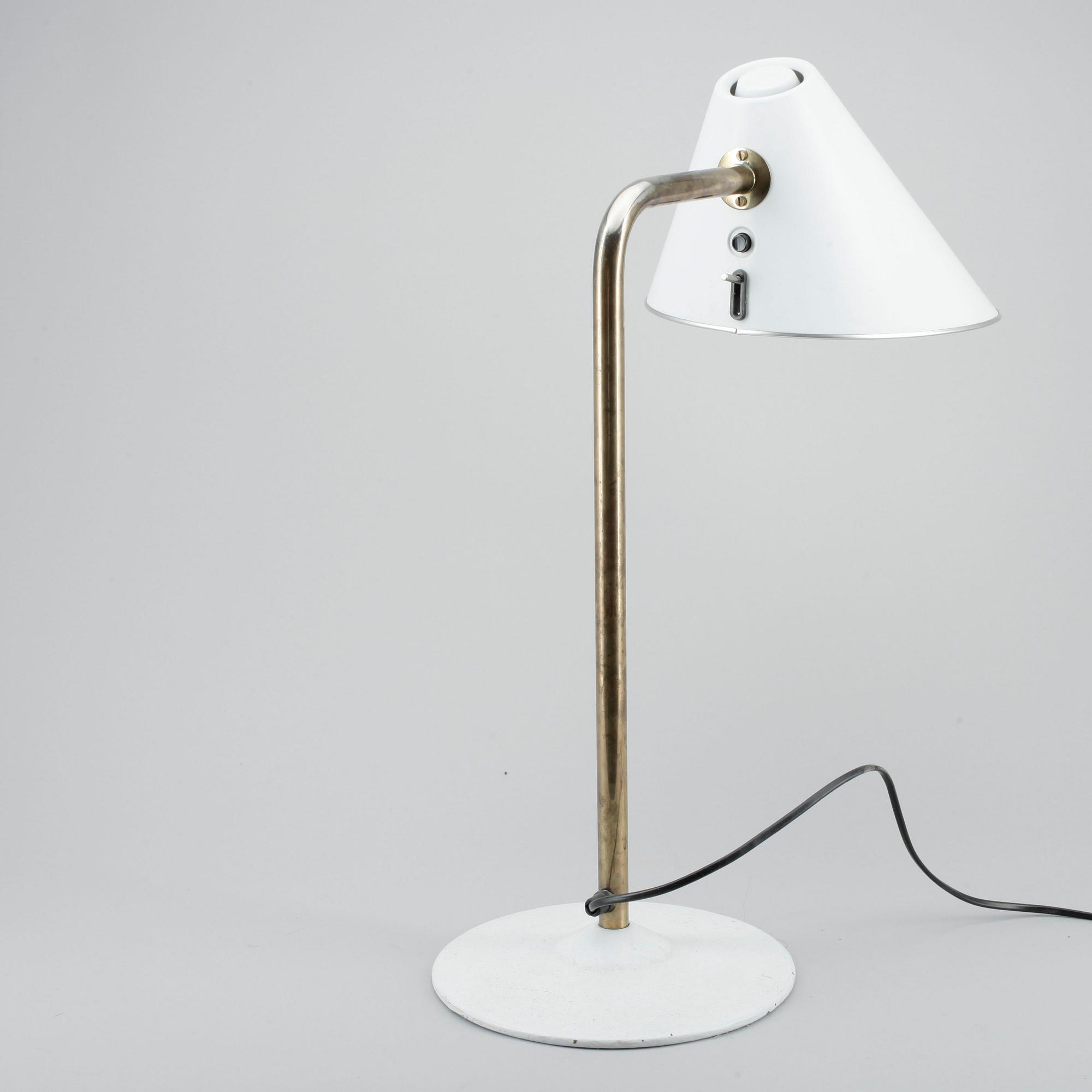 BORDSLAMPA / SKRIVBORDSLAMPA, 1900-talets andra hälft.